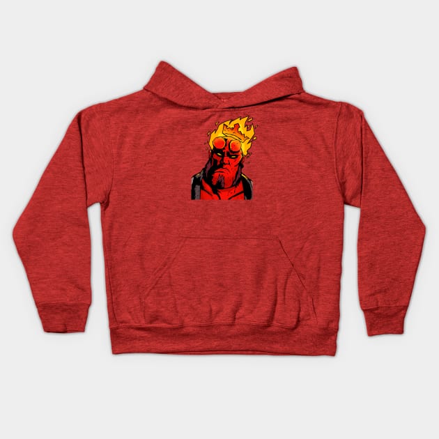 Notorious H.E.L.L V3 Kids Hoodie by goliath72